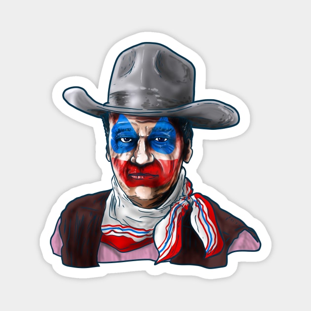 John Wayne Gacy Magnet by Harley Warren