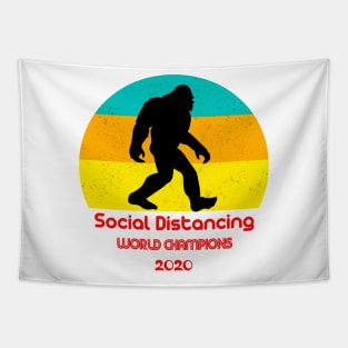 Social Distancing World Champions Tapestry