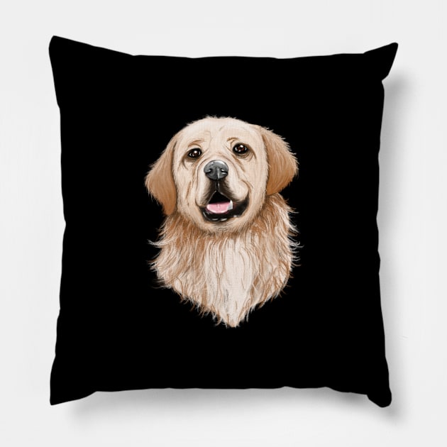 Cool Dog - Labrador Pillow by FoxCrew