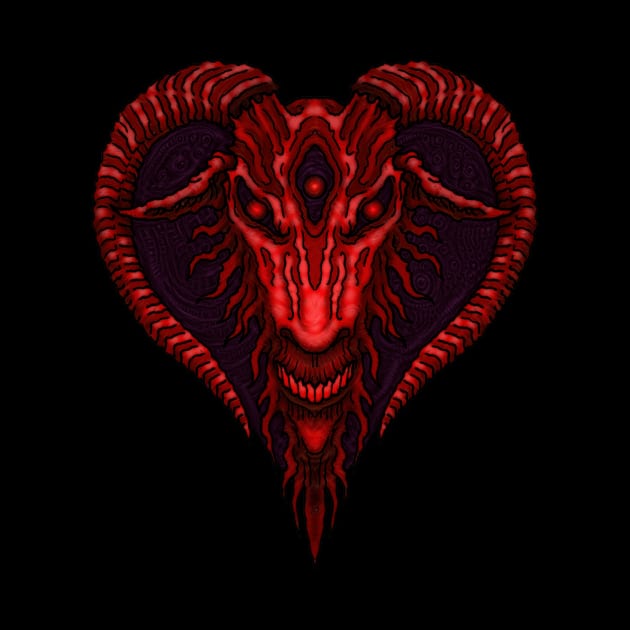 Shub-Niggurath Hearts - Azhmodai 2020 by azhmodai