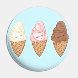 Nya-paw-litan icecream Pin