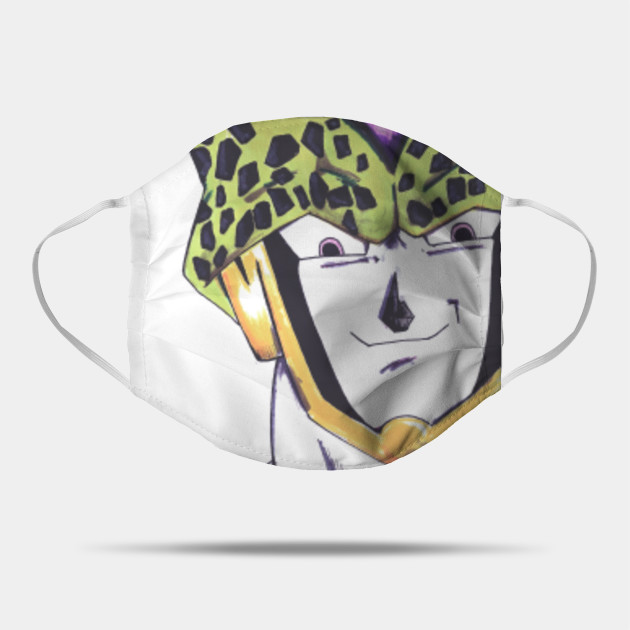 Perfect Cell Dragon Ball Mask Teepublic Au