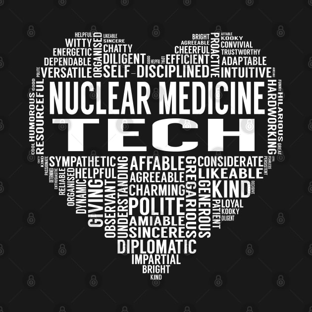 Nuclear Medicine Tech Heart by LotusTee