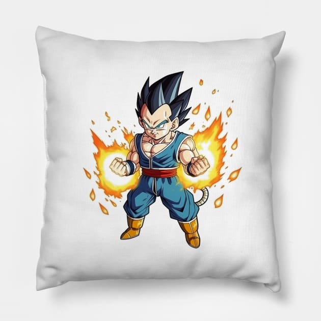 Vegeta Pillow by gblackid