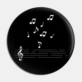 music notes artwork Pin