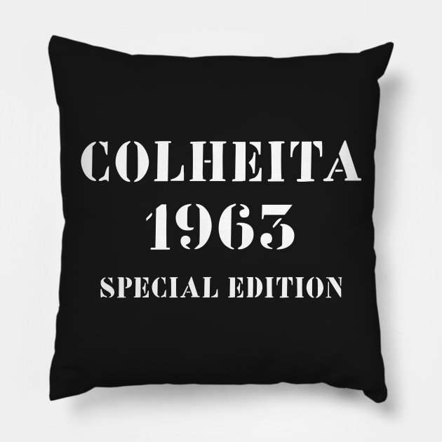 Colheita 1963 Pillow by winepartee