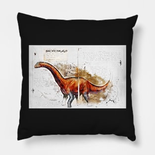 Brontosaurus Pillow