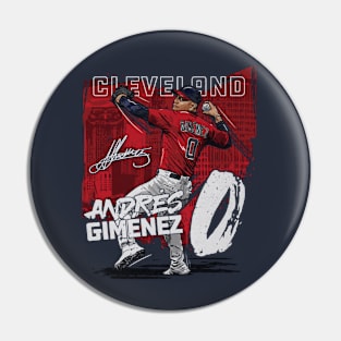 Andres Gimenez Cleveland State Pin