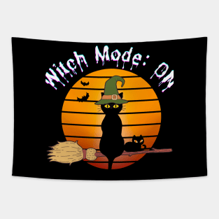 Halloween Witch Mode ON - Halloween 2023 Tapestry