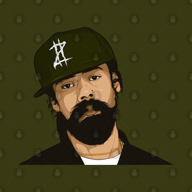 Damian Marley by JhomArtStore