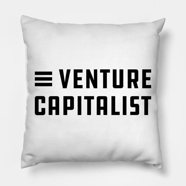 Venture Capitalist Pillow by KC Happy Shop