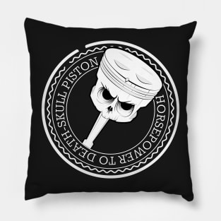 Piston skull Pillow