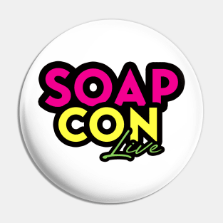 Soap Con Live Official Logo Pin