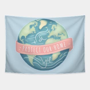 Protect Our Home - Earth Day Tapestry