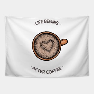 Coffee  life Tapestry