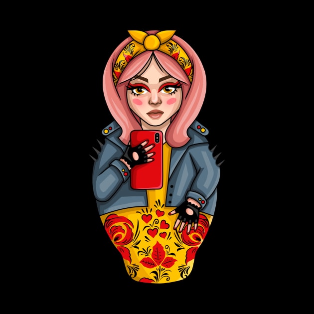 Russian doll by Poparthaski