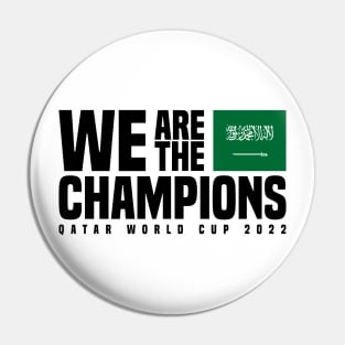 Qatar World Cup Champions 2022 - Saudi Arabia Pin