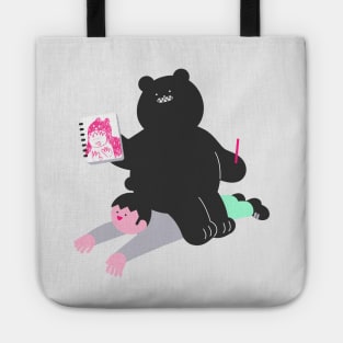 Bear Artist Tote