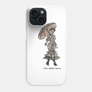 La Catrina ponderosa version 1 Phone Case