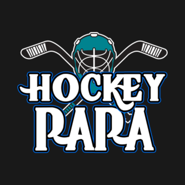 Hockey Dad Kids Hockey Father League Championship T Shirt - PAPA