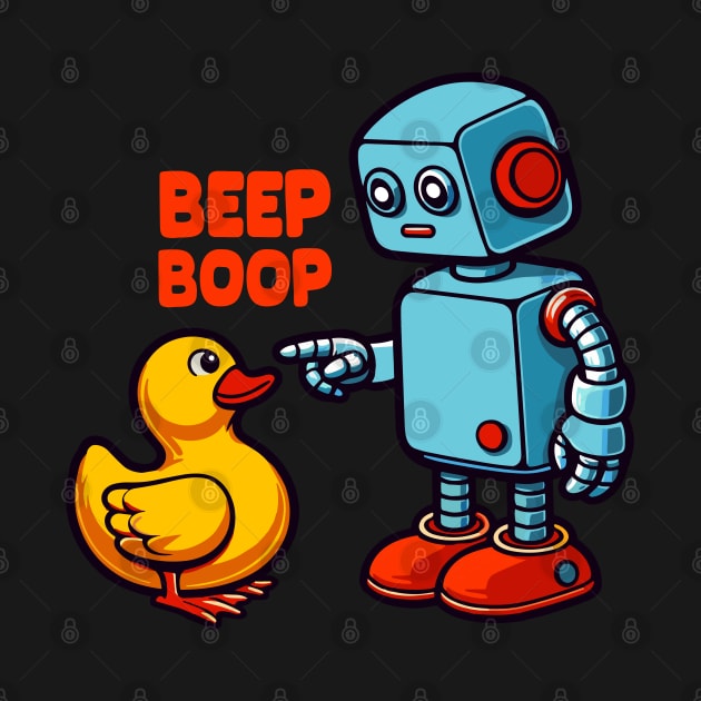 Beep Boop Robot With Duck by MoDesigns22 