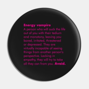 ENERGY VAMPIRE DEFINITION - WHAT WE DO IN THE SHADOWS Pin