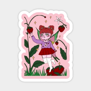 Strawbaby Fairy Magnet