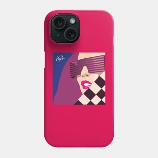 Kylie Minogue Pop Art Memorabilia Phone Case