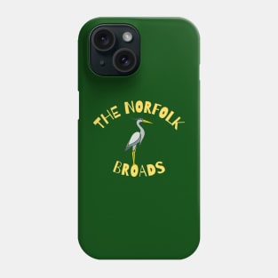 The Norfolk Broads - Heron Phone Case