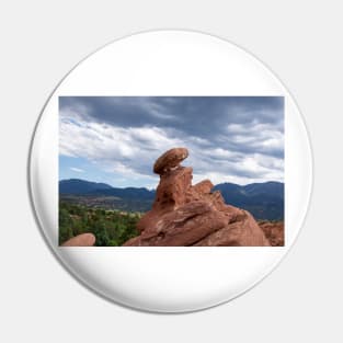 Garden of the Gods Falling Rock Pin