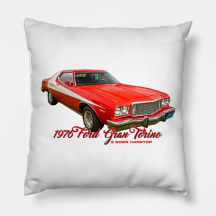 1976 Ford Gran Torino 2 Door Hardtop Pillow