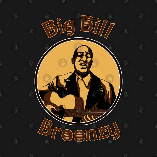 Big Bill Broonzy 2 by HelenaCooper