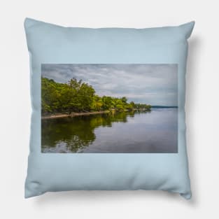 Hudson Lake Salina Oklahoma Pillow