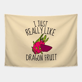 I Just Really Like Dragon Fruit Funny Tapestry