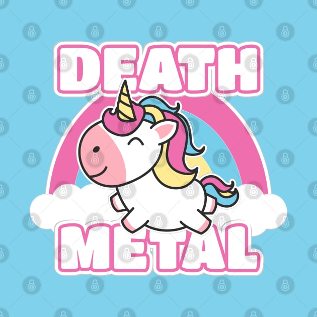 Unicorn death metal by Yaydsign