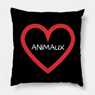 J'AIME LES ANIMAUX Pillow