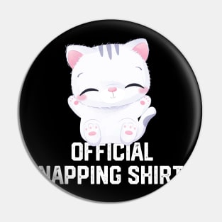 official napping shirt Pin