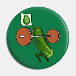 Cucumber Squats Pin