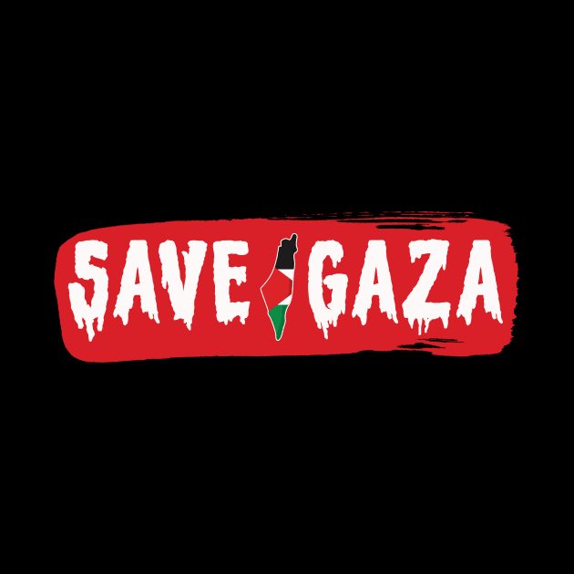 SAVE GAZA by IKAT