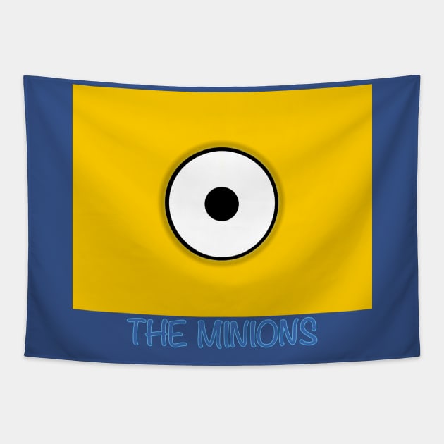 THE MINIONS USA DESPICABLE ME Tapestry by LuckYA