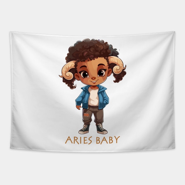 Aries Baby 3 Tapestry by JessCrafts