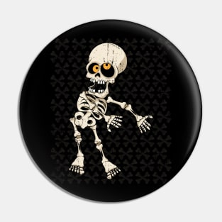 Floss Like A Boss Dancing Skeleton Halloween Gift Pin