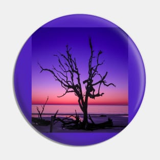 Purple Sunrise Pin