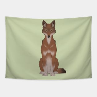 Ethiopian Wolf Tapestry