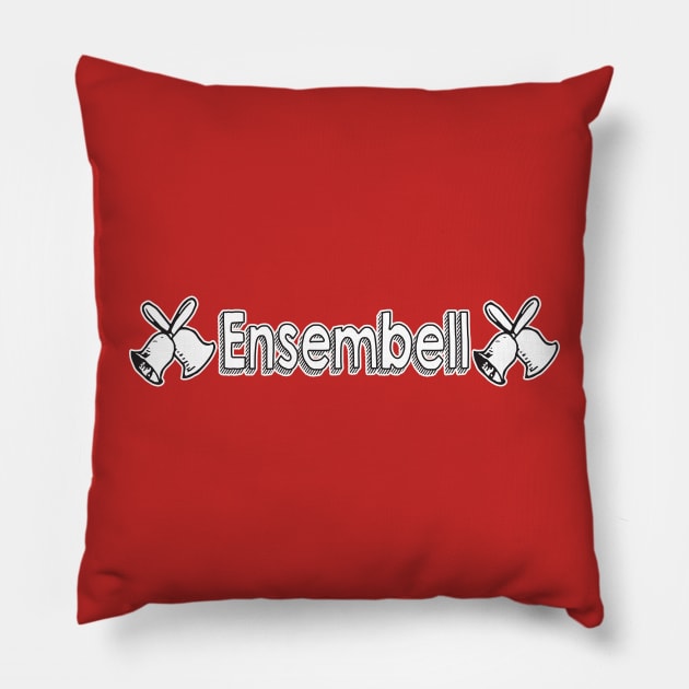 New Girl Ensembell Pillow by BoxDugArt