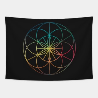 Sacred geometry 05 Rainbow Tapestry