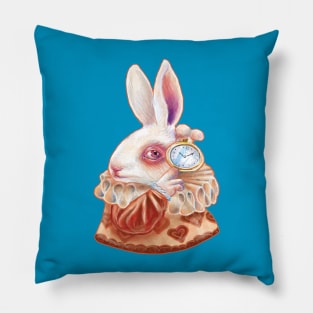 White Rabbit Pillow