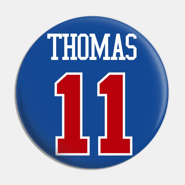 Isiah Thomas - Classic Pin by Buff Geeks Art