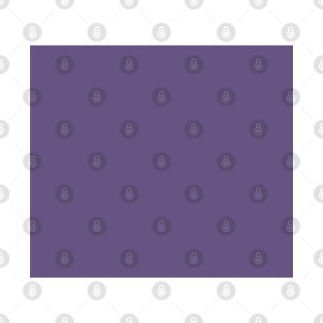 Tyrian Purple Plain Solid Color by squeakyricardo