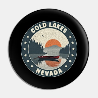 Cold Lakes Nevada Sunset Pin